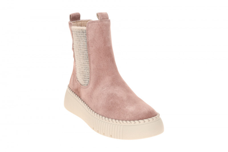 Gabor Stiefel rosa Velour Plateau Boots 8014.01.007