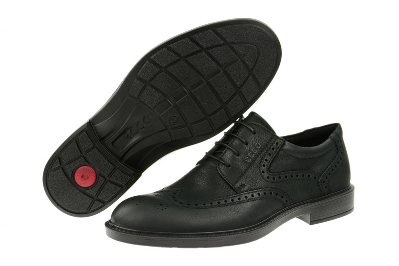 Ecco Atlanta Schuhe schwarz matt 61012401001