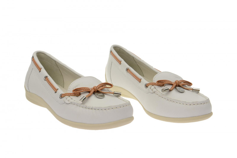 Geox Yuki Slipper weiß - D3255A 00043 C1000