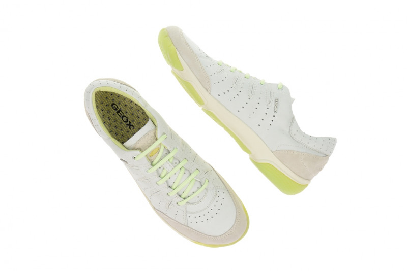 Geox Xense Sneakers Schuhe weiß Gr 35