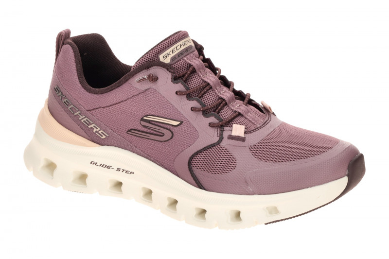 Skechers Glide Step Schuhe Slipper lila 150484