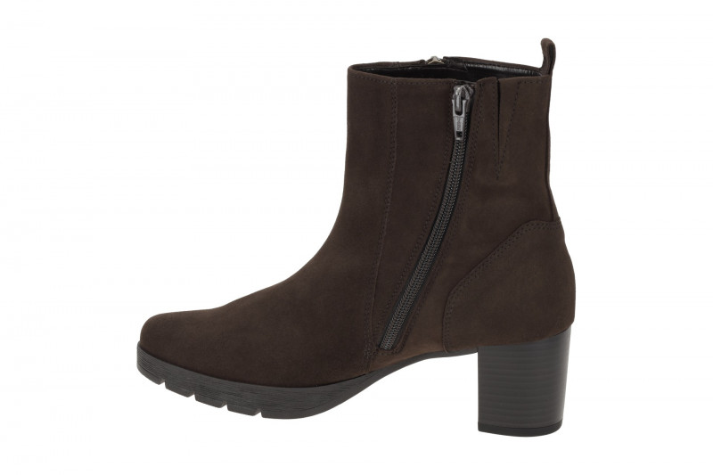 Gabor comfort Stiefelette braun mocca Velour 32.073.45