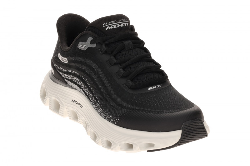 Skechers Arch Fit Sneakers Schuhe schwarz Herren GLIDE STEP 233194
