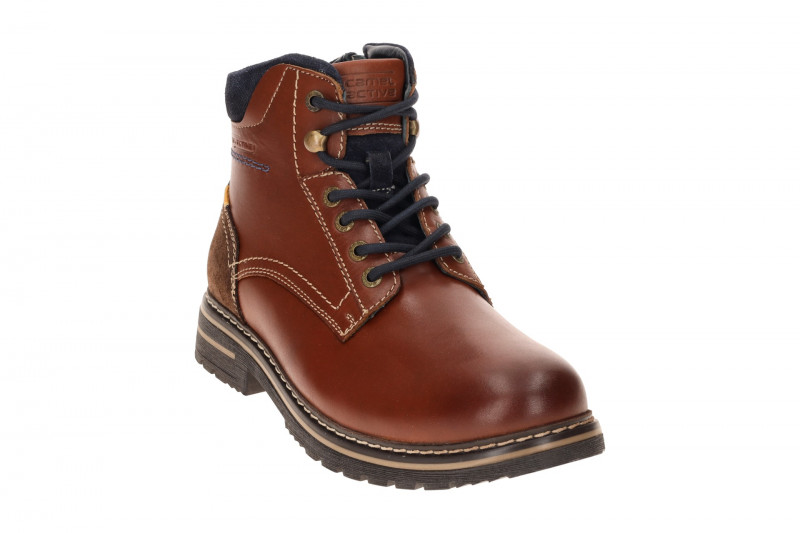 camel active Boston Stiefel Boots braun cognac Nappa