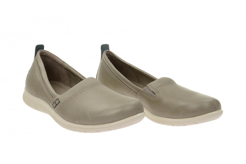 Ecco Babett Clog Slipper grau - 211333 55296