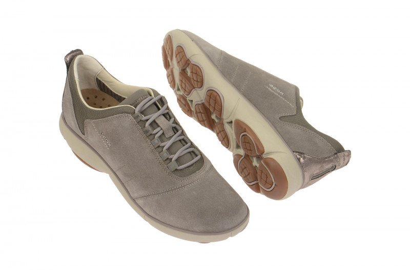Geox Nebula Schuhe grau taupe Damen