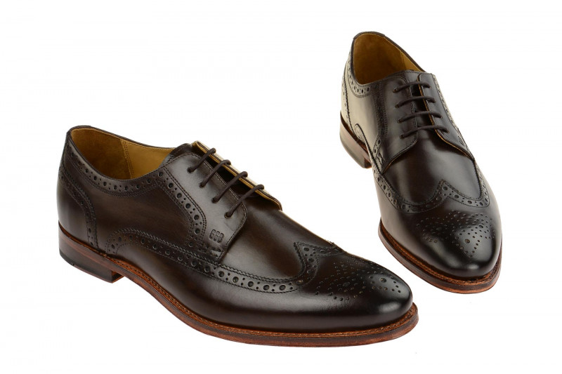 Gordon & Bros Schuhe Fabien dunkel-braun Rahmengenäht 5093-F