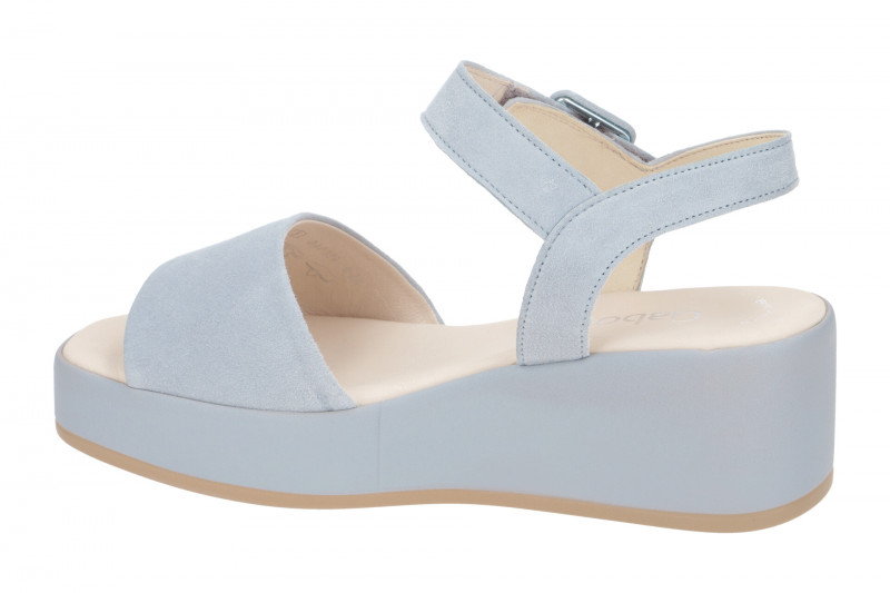 Gabor Plateau Sandale hellblau 24.531.16