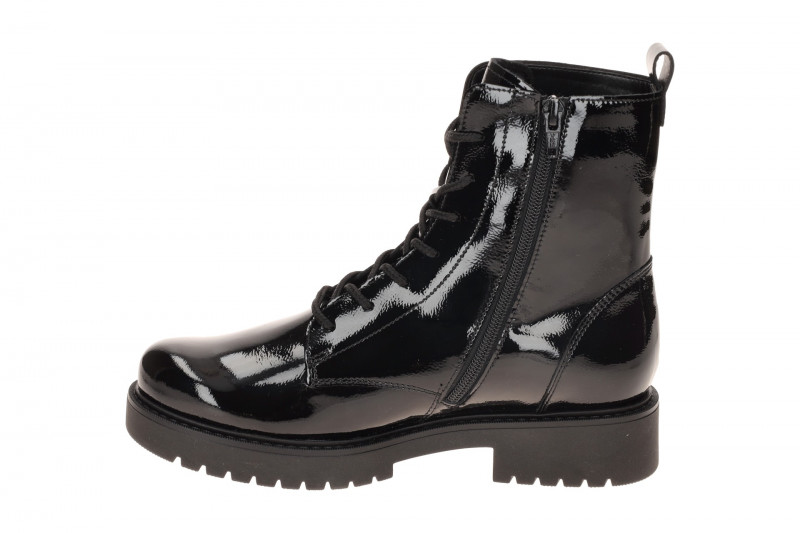 Gabor Stiefel Boots schwarz K-Weite Lack 8025.04.002