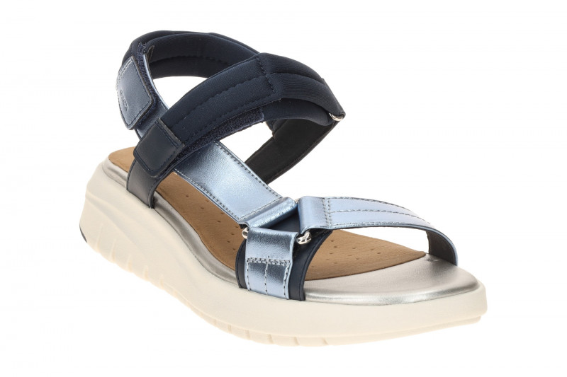 Geox Flextride Sandalen blau metallic D65BSD