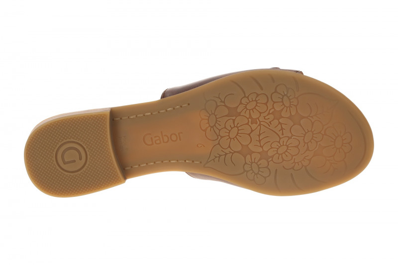 Gabor elegante Pantolette braun Glattleder 82.791.53