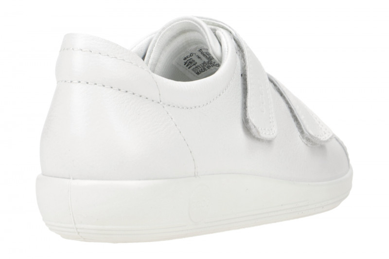Ecco Soft 2 Schuhe weiß Klett 206513
