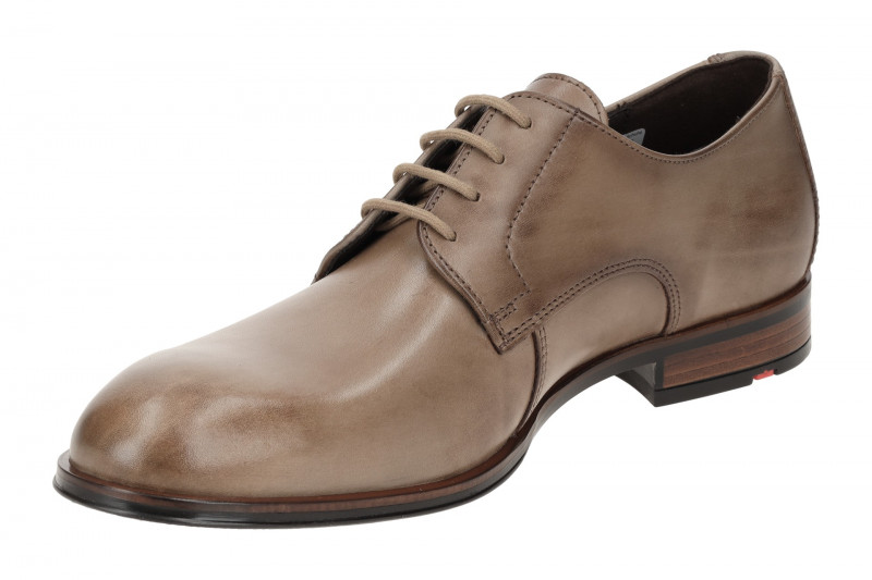 Lloyd Sabre Schuhe grau braun Schnürer 12-076-24