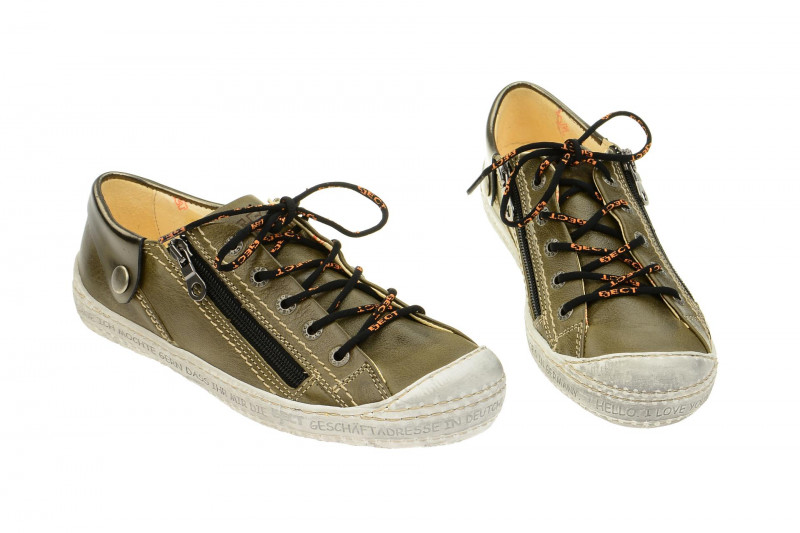 Eject Dass Schuhe grün Sneakers 13001 grey