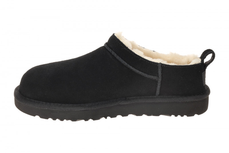 UGG Classic Micro Boots Slipper schwarz Warmfutter