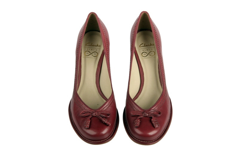 Clarks Bombay Lights Pumps Claret rot 20336900