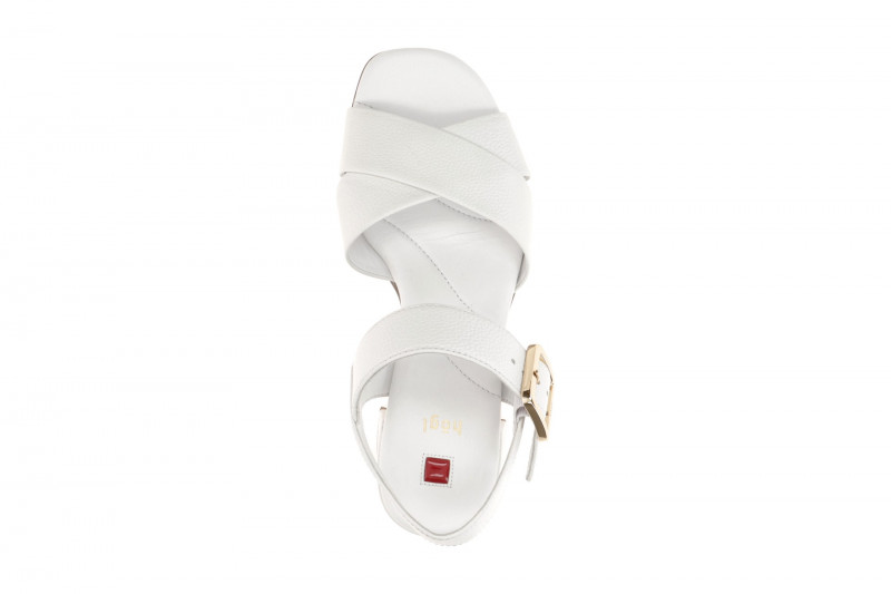 Högl Camila Sandalette weiß Kreuzriemen 2623