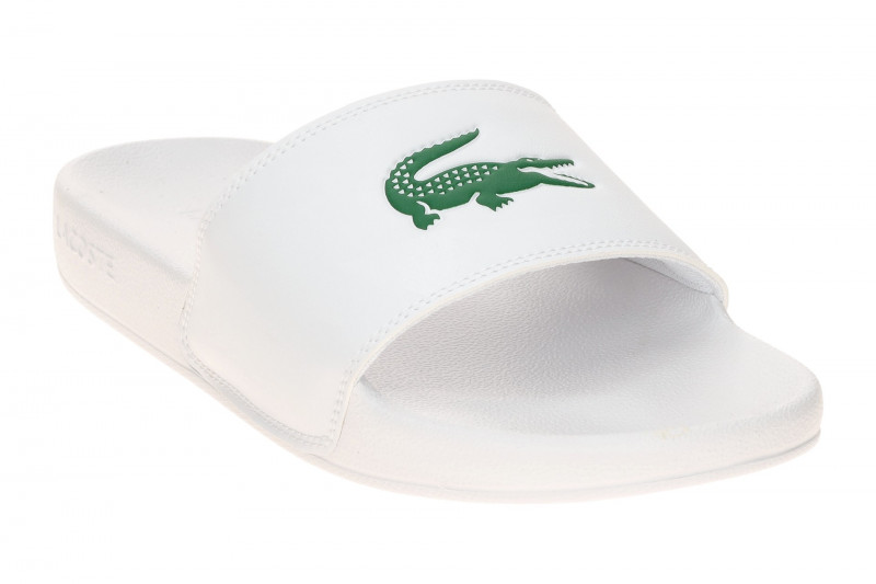 Lacoste Serve Slide Pantoletten weiß 0041