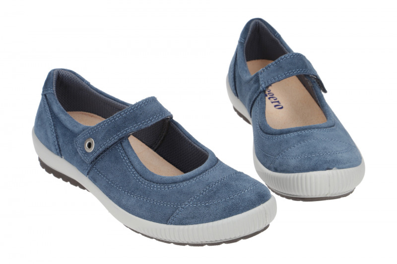 Legero Tanaro Schuhe blau indaco Mary-Jane 822