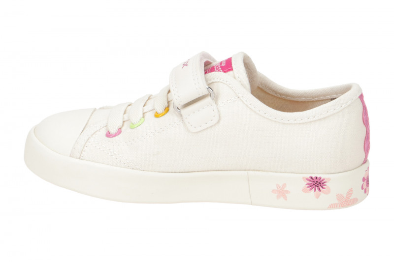 Geox Ciak Kinder Schuhe creme-weiß Disney Princess