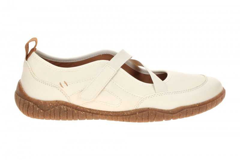 Josef Seibel Wynona 10 Mary-Jane Schuhe weiß Barfußschuhe