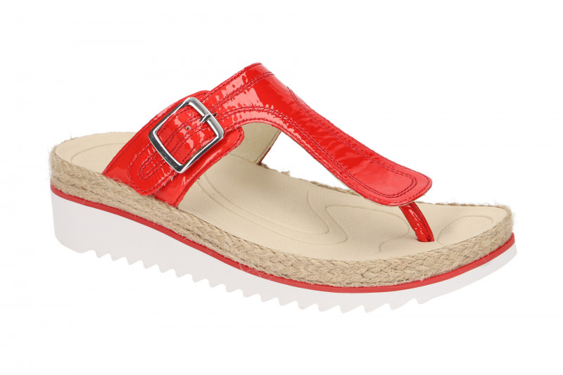 Gabor Pantoletten rot Lack 23.726.95