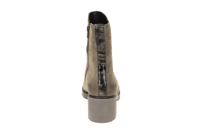 Gabor Stiefelette Ankle Boots taupe grau H-Weite 8064.02.007