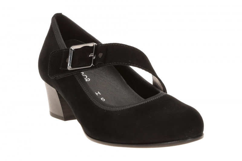 Gabor Comfort Spangen Pumps schwarz H-Weite 3013