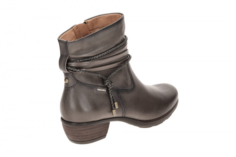 Pikolinos Utiel Stiefelette grau Flecht-Band W7P-8500