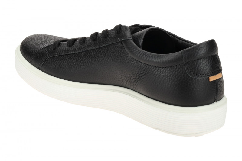 Ecco Soft 60 Schuhe Sneakers schwarz weiß Herren 582404
