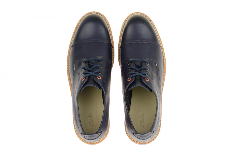 Clarks Pitney Cap Schuhe dunkel-blau