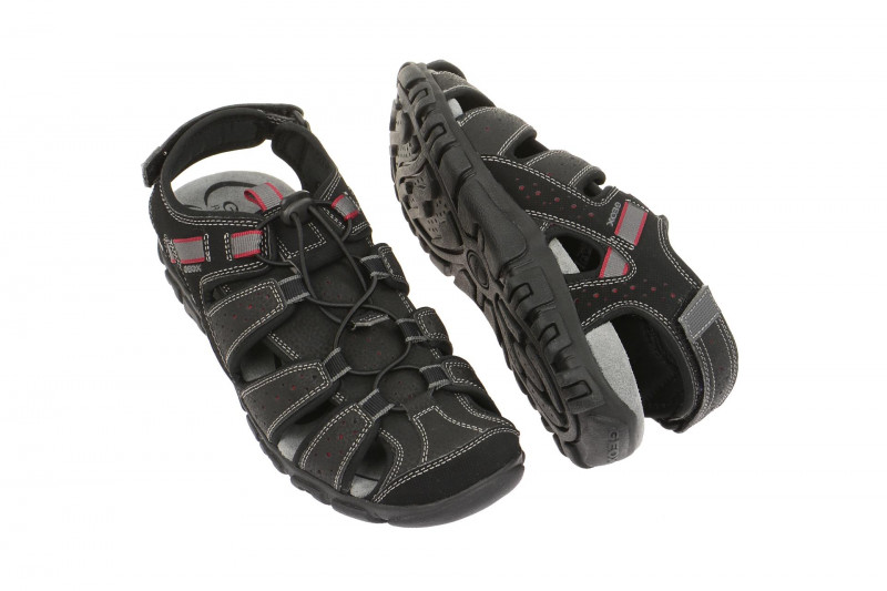 Geox Strada Sandale schwarz U6224B