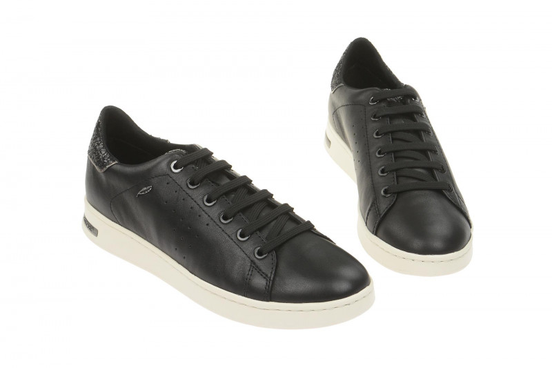 Geox Jaysen Schuhe schwarz Glitter D621BA