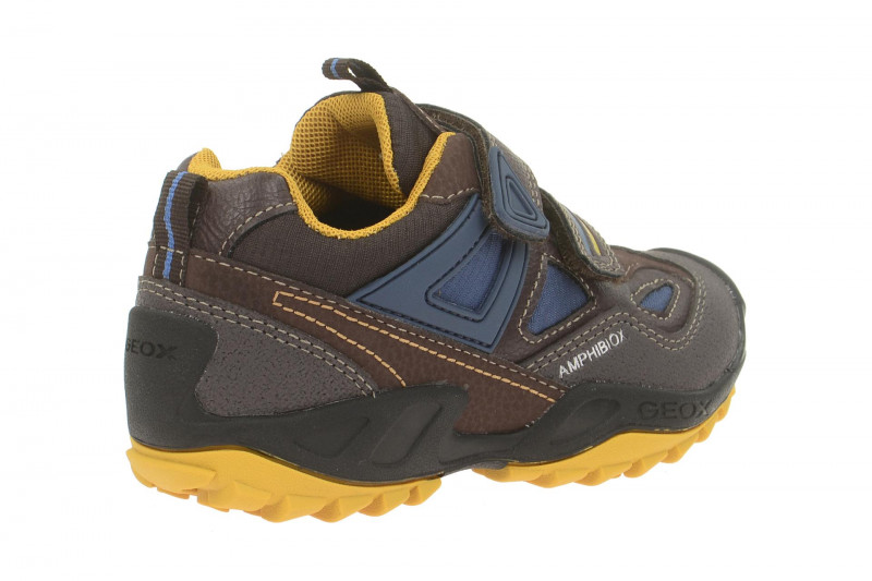 Geox Respira Jungen Schuhe Savage ABX in braun Amphibiox