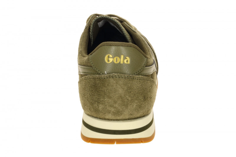 Gola Daytona Schuhe Sneakers grün Herren Velour CMB910KN