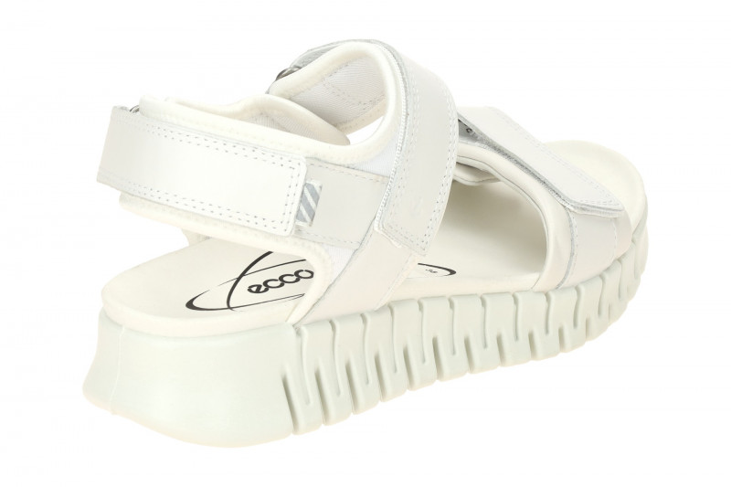 Ecco Gruuv Sandalen weiß Damen 213103