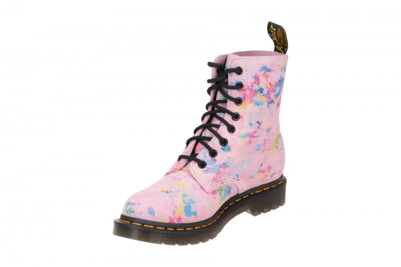 Dr Martens Pascal Stiefel pink Rainbow 1460