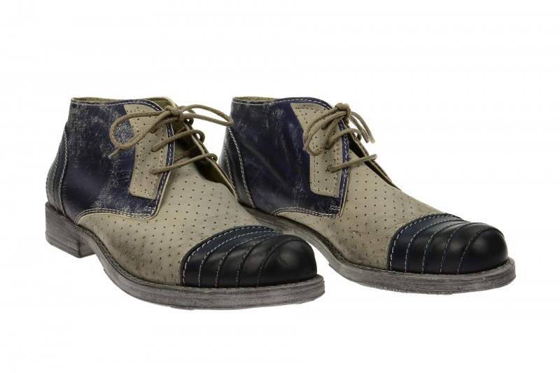 Bello HE83W Stiefelette blau grau