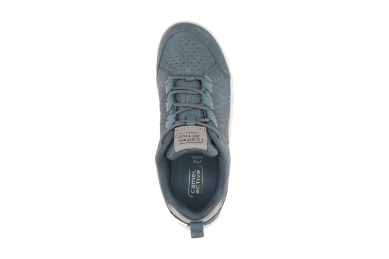 camel active Island Schuhe Slipper blau Damen Barfußschuhe 54ILN11