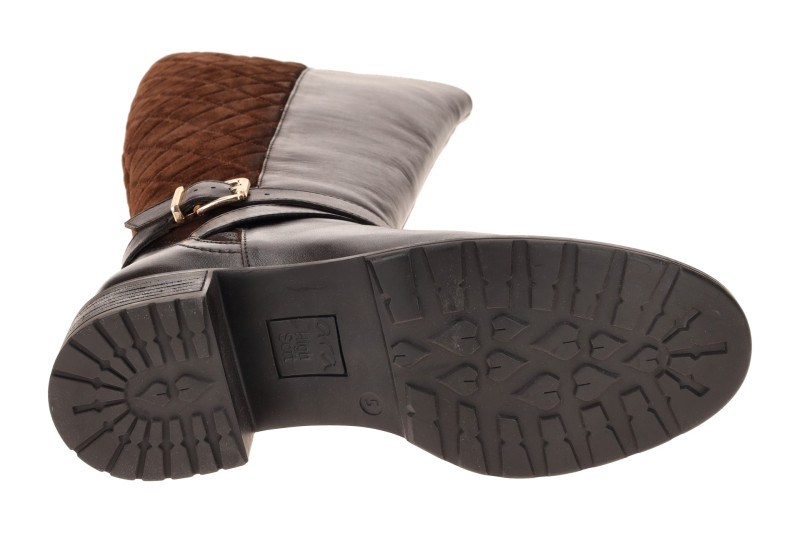 ARA Parker Stiefel braun mocca Schaftweite L Biker Stil 12-26119