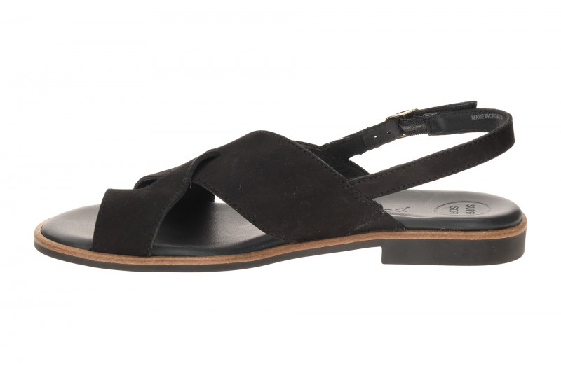 Paul Green Zehentrenner Sandalen schwarz 6216