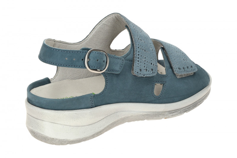 Waldläufer Merle Sandale blau denim M-Weite