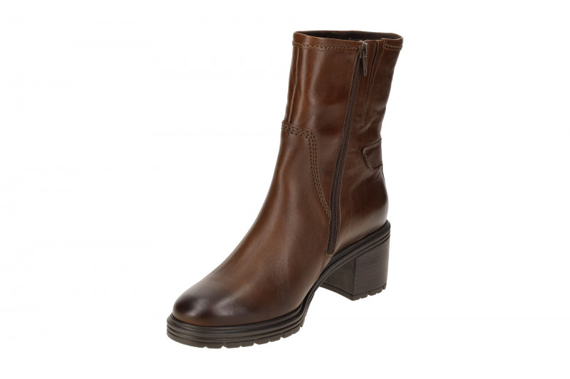 Gabor Stiefelette braun Glattleder G-Weite 32.840.55