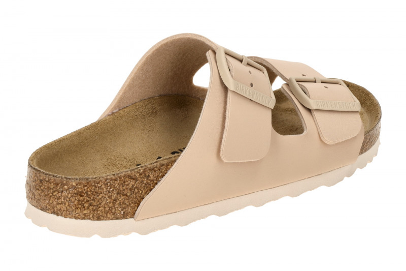 Birkenstock Arizona Pantolette new beige SCHMAL 1027723