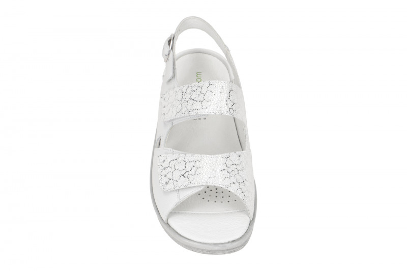 Waldläufer Merle Sandale weiß offwhite M-Weite