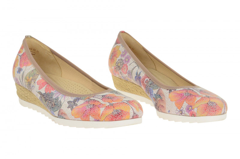 Gabor Genua Ballerina bunte Blumen 22.641.40