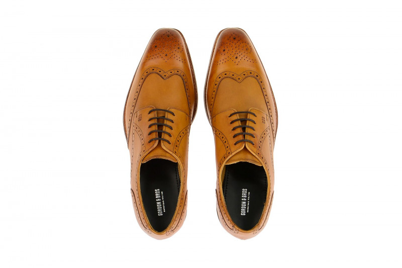 Gordon & Bros Milan Schuhe braun tan Rahmengenäht 4371