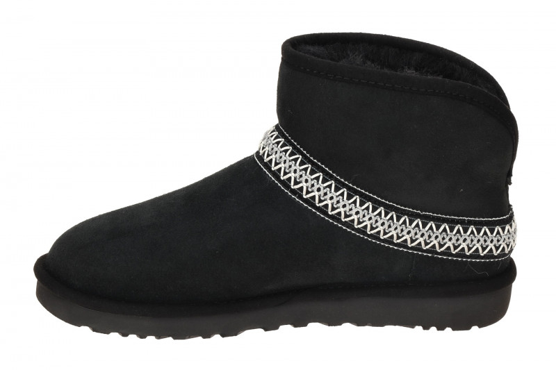 UGG Classic Mini Crescent Stiefelette schwarz 1158262