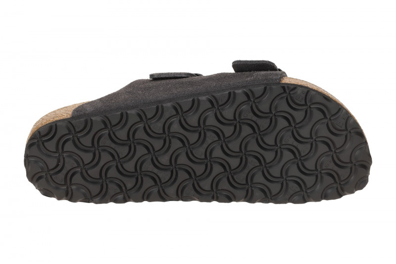Birkenstock Arizona BS Pantolette dunkelgrau SCHMAL 1028592