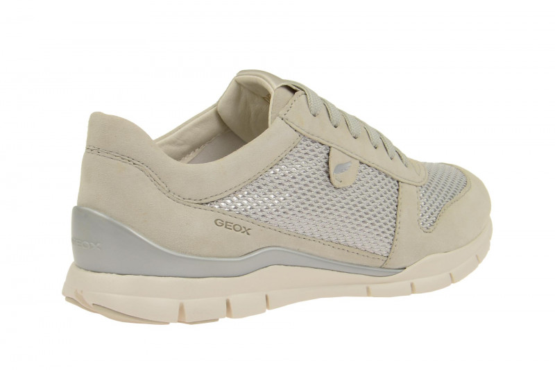 Geox Sukie Schuhe grau silber D52F2A